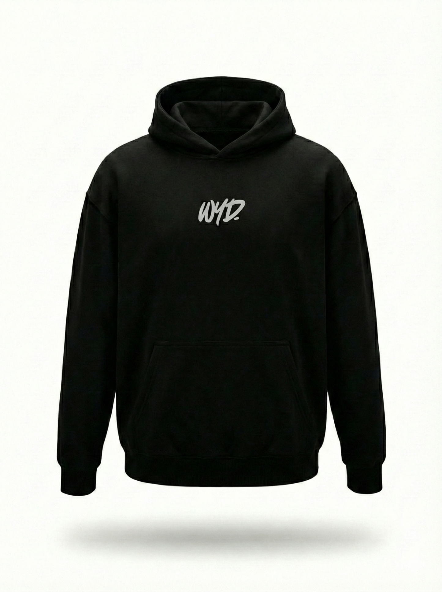 WYD. Ghost Hoodie Black