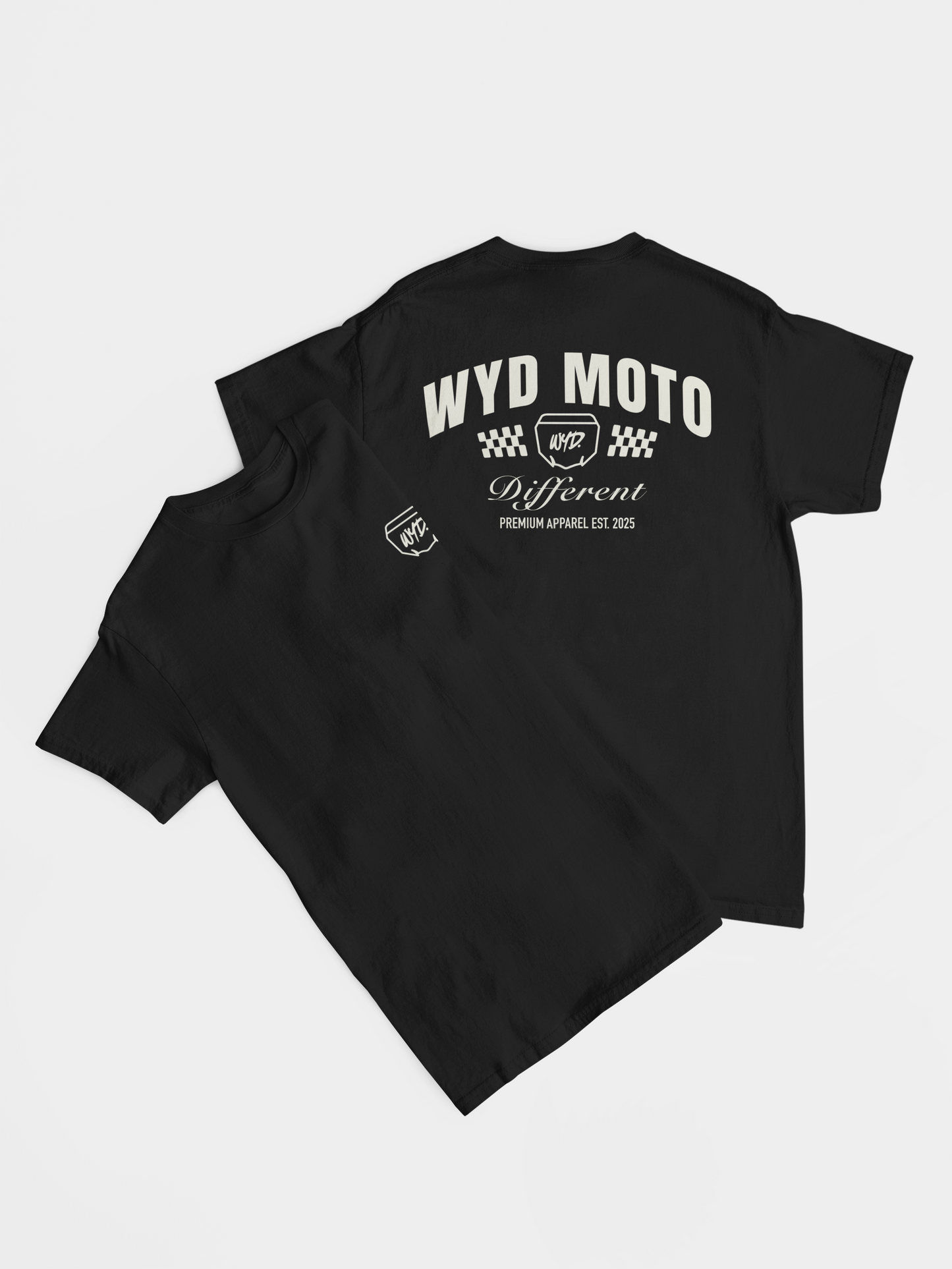 WYD. Plate Tee Black