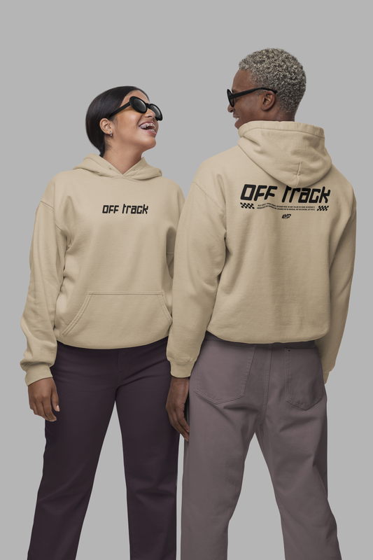 WYD. Off Track Hoodie Mastic