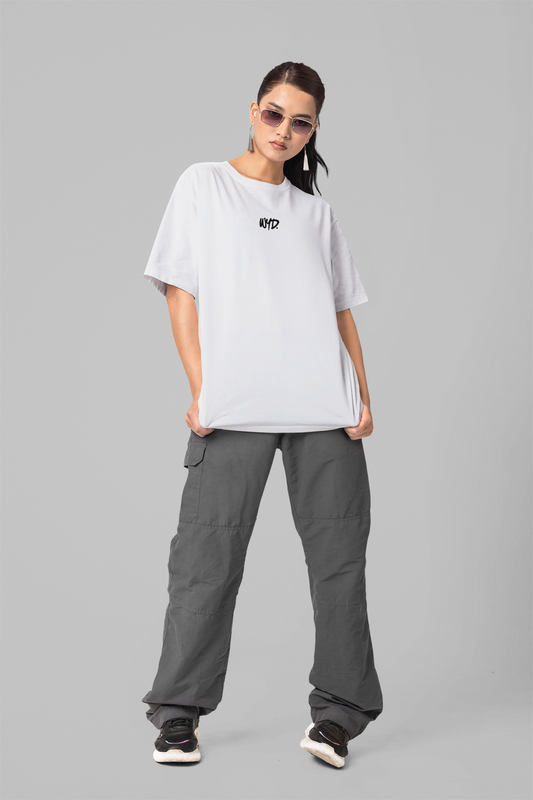 WYD. Casual Oversized Tee White