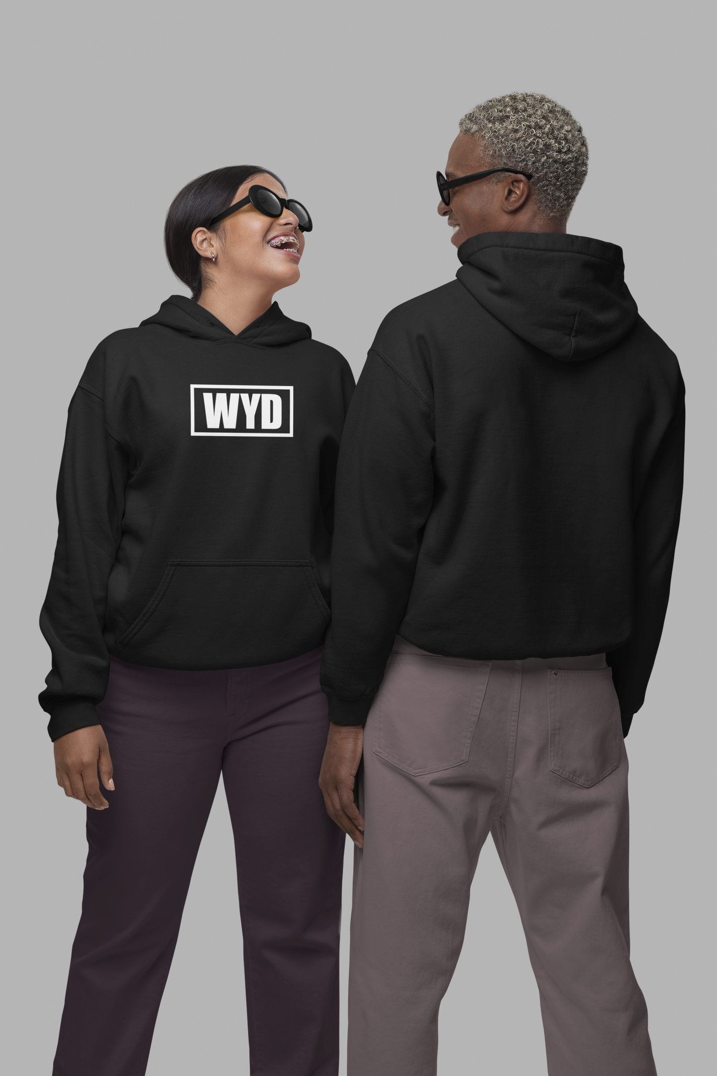 WYD. Core Hoodie Black