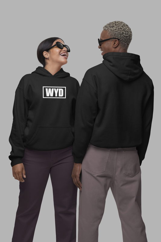 WYD. Core Hoodie Black