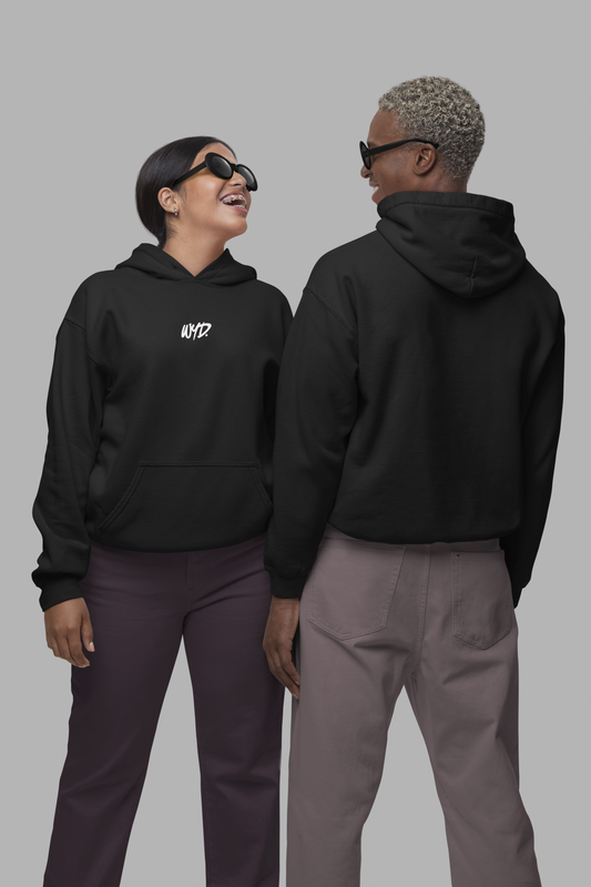 WYD. Signature Hoodie Black